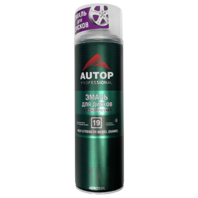 Autop AUTOP No. 19 - 圆盘搪瓷 - 银色 - 气雾剂，650 毫升 АТР-А07350 图片 – 塔拉斯 | carpaint.kz