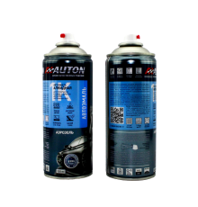 AN 202 Автоэмаль Алкидная AUTON, Белая (V), аэрозоль 520 мл