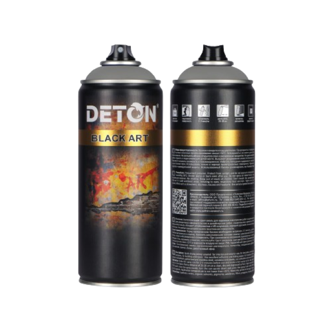 DETON ART - Грунт-эмаль - Shark - Аэрозоль, 520 мл DTN-A076701 – купить в Талас | Deton | carpaint.kz