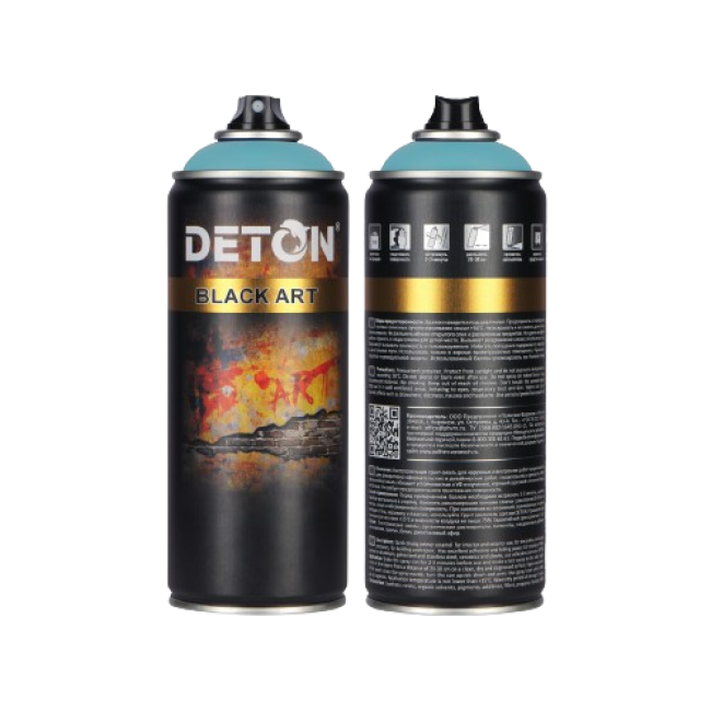 DETON ART - Грунт-эмаль - Rain Blue - Аэрозоль, 520 мл DTN-A07699 – купить в Талас | Deton | carpaint.kz
