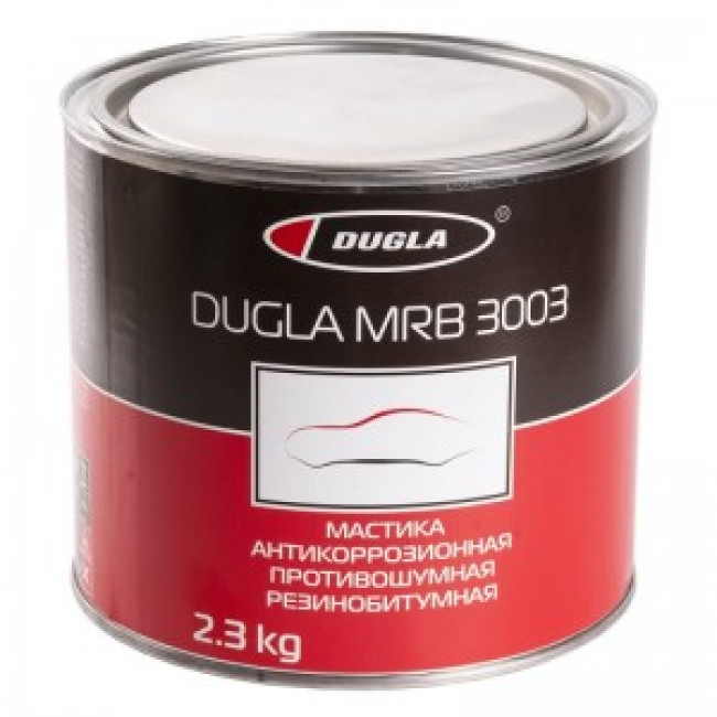Мастика резина битумная Dugla 3 кг D010103 – купить в Талас | Dugla | carpaint.kz