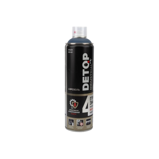 Detop RAL 5000 DETOP No. 4 - 防锈底漆 3 合 1 - 蓝色 - 气雾剂 DTI-A07720 图片 – 塔拉斯 | carpaint.kz